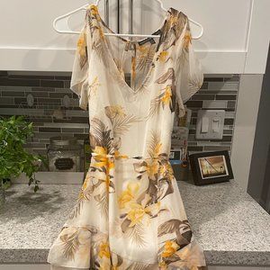 WHBM | Floral-Print Blouson Dress